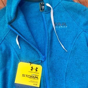 Under Armour Vail ski fleece lined zip up hoodie